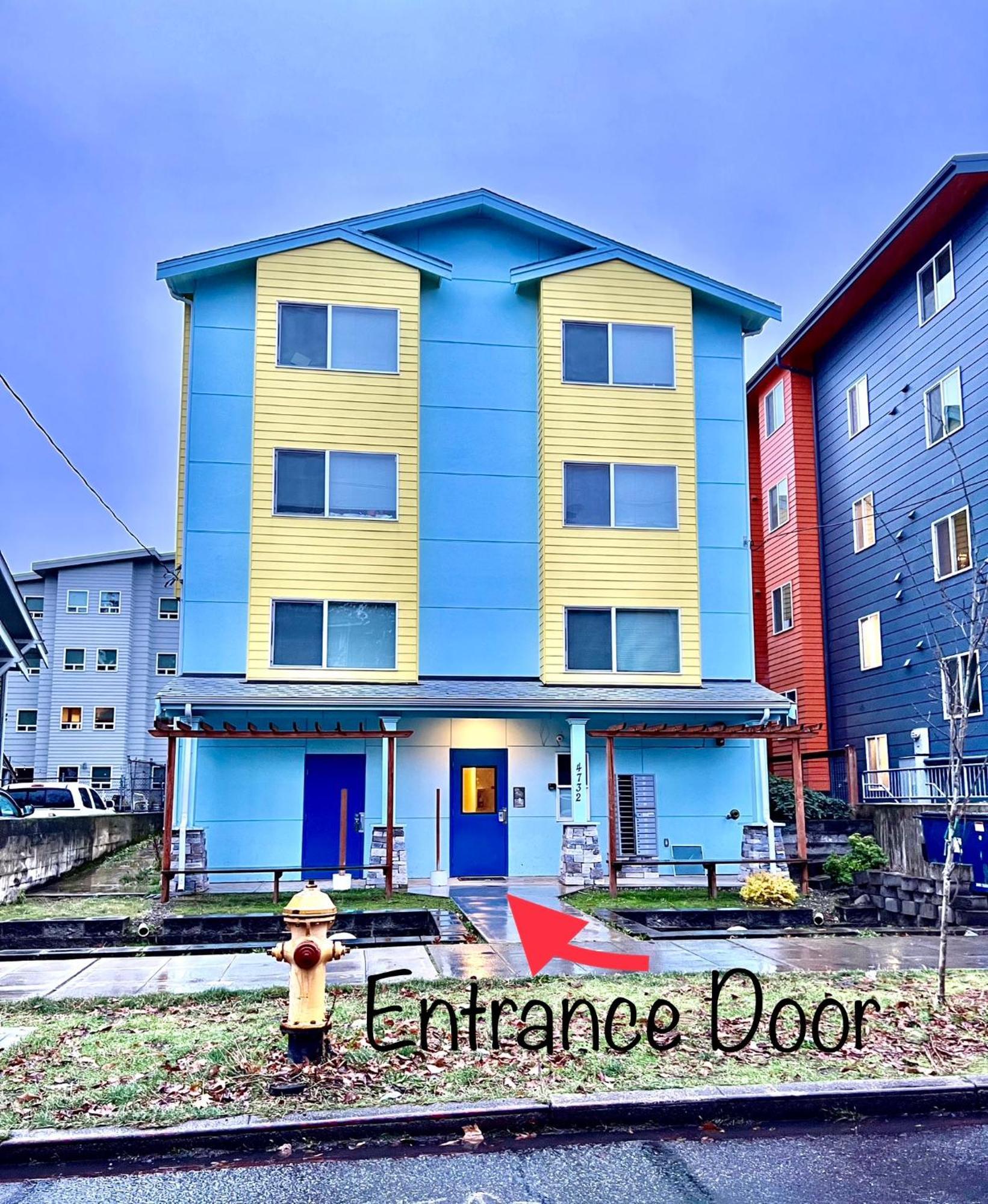 Private Room With Shared Bathroom On The 1St Floor 10 Minutes Walk To University Of Washington 西雅图 外观 照片